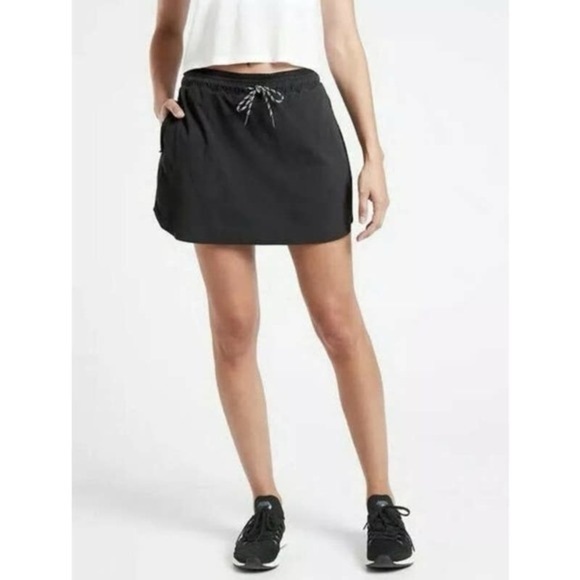 Athleta trakki crest skort black size 16 - Picture 1 of 6